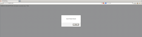Cross Site Scripting Lücke auf Tuenti.com Screenshot der XSS Lücke auf Tuenti.com