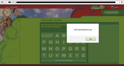 Screenshot der XSS